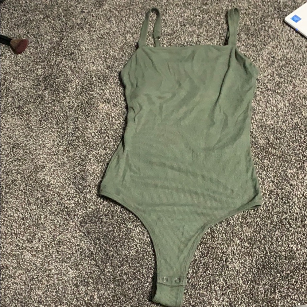 Green bodysuit